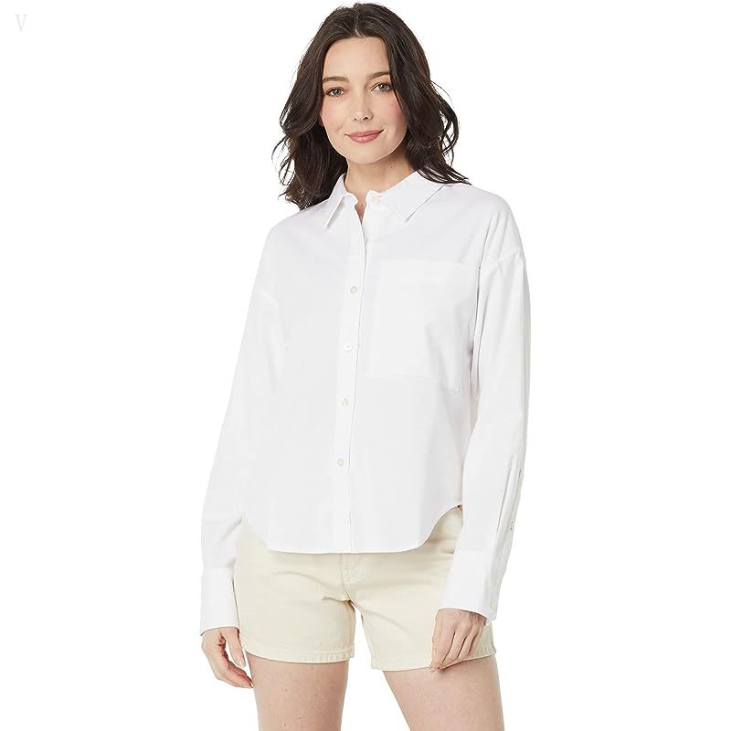 L.L.Bean Signature Oxford Shirt White ID-ijvMl1oT
