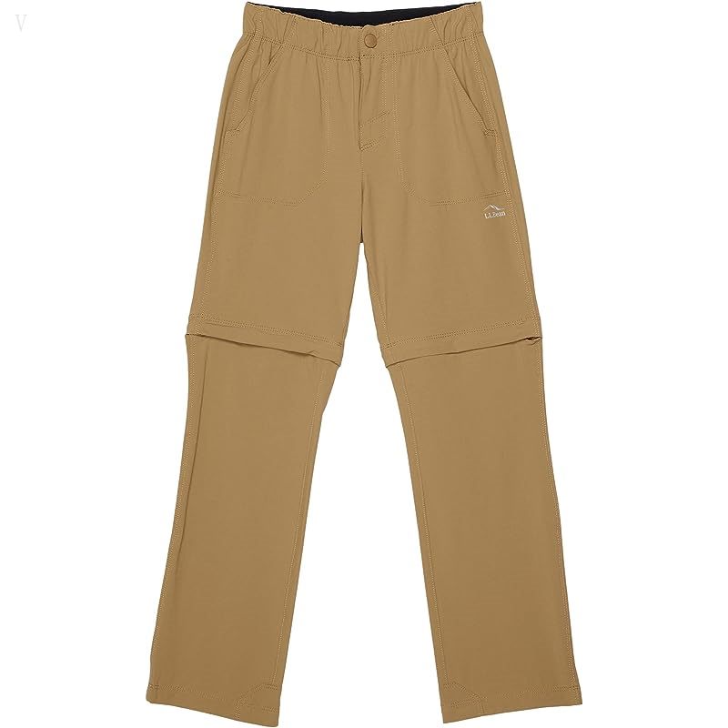 L.L.Bean Cresta Hiking Zip Off Pants (Big Kids) Dark Driftwood ID-jmML7qhD