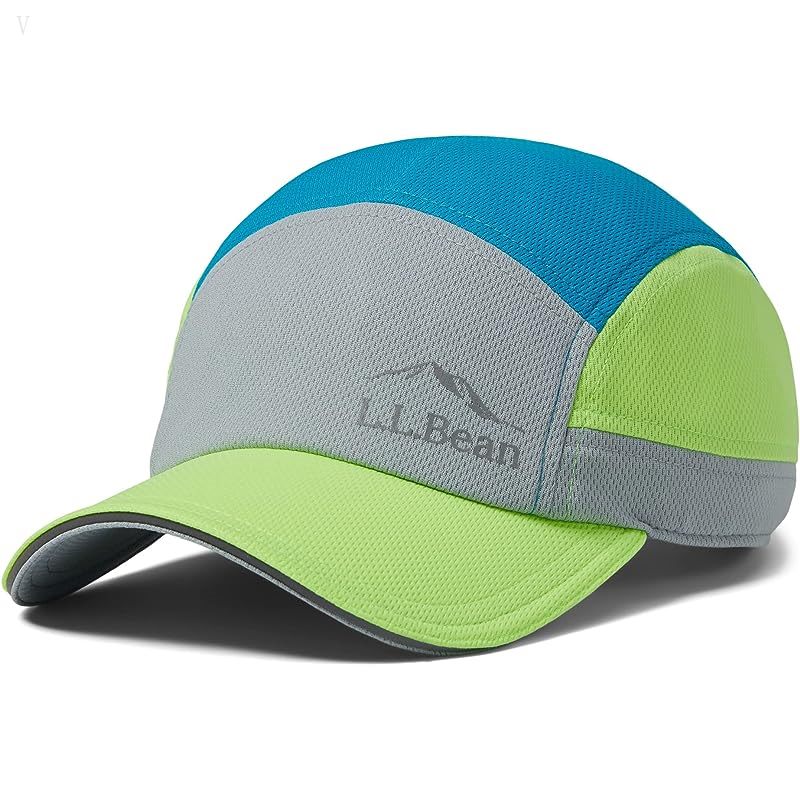 L.L.Bean SunSmart 5 Panel Cap Color-Block Neon Citron ID-lA5mqDf6