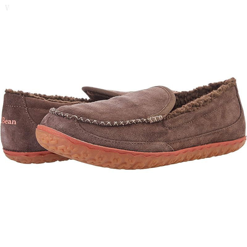 L.L.Bean Mountain Slippers Bean Boot Brown ID-lcA0sN10