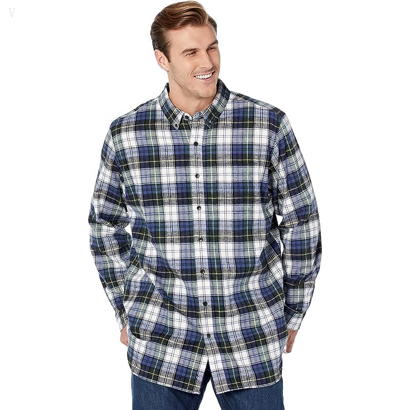 L.L.Bean Scotch Plaid Flannel Traditional Fit Shirt - Tall Vintage Tartan ID-lfADAkyP