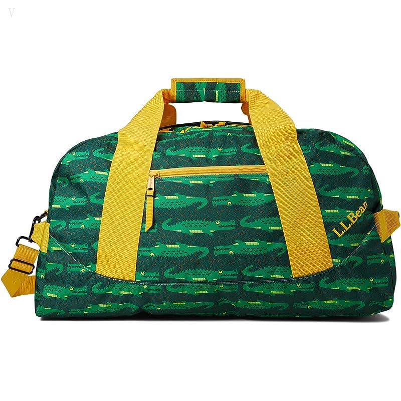 L.L.Bean Adventure Duffel Medium Darkest Green Gator ID-m3ZVogCX