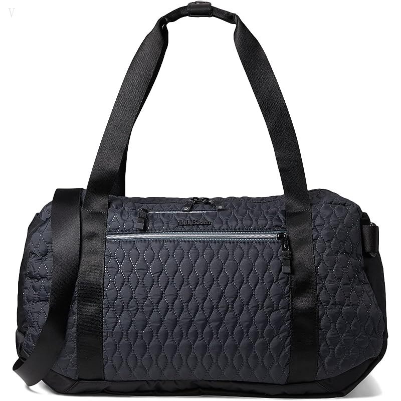 L.L.Bean Boundless Quilted Duffel Black ID-rsRj2hND