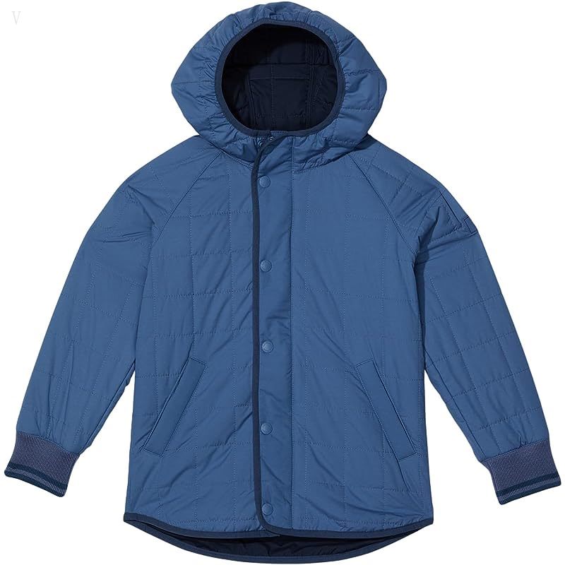 L.L.Bean Soft Quilted Jacket (Big Kids) Moonlight Blue ID-wwqFhGFB